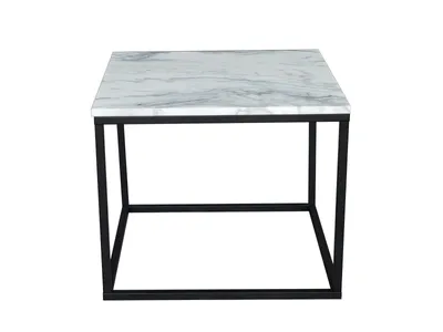 Produktbild von Couchtisch mit Marmorplatte THIS & THAT 60 x 60 cm
