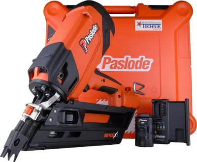 Produktbild von Paslode Gas Nagler IM100Xi für 34° für Streifennägel 63-100mm Impulse Pack
