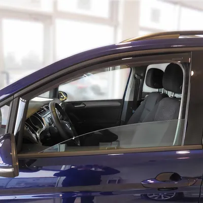 Obrázek produktu pro Větrný deflektor dešťový deflektor pro VW Touran 2015-2025 tmavý akrylový 2ks