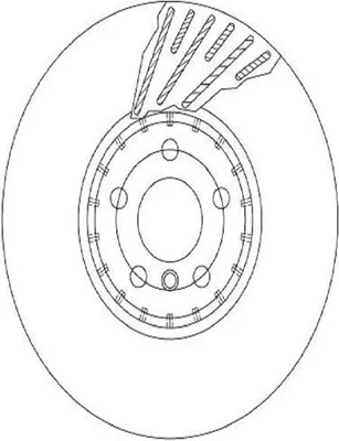 Produktbild von TRW Bremsscheibe für BMW 3 Touring (G21) 348mm DF6890S