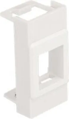 Produktbild von Delock Easy 45 Modul Keystone Halterung 22,5 x 45 mm, weiß