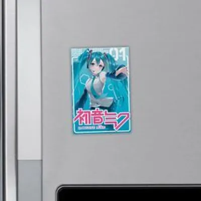 Produktbild von Hatsune Miku - Wink - Magnet black