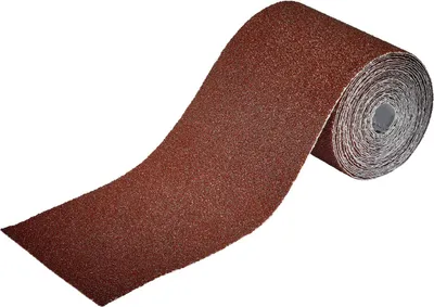 Produktbild von Wolfcraft Schleifpapier K40 5m x 115mm auf Rolle