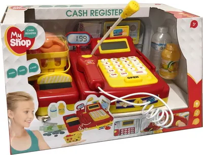 Image de My Shop Caisse enregistreuse pour enfants Caisse avec fonction et accessoires pour la boutique