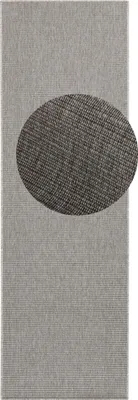 Zdjęcie produktu dla Chodnik szary płaskotkany, sznurkowy 80x500cm