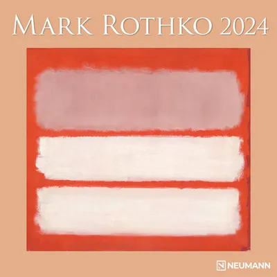 Produktbild von Mark Rothko 2024 - Wand-Kalender - Broschüren-Kalender - 30x30 - 30x60 geöffnet - Kunst-Kalender