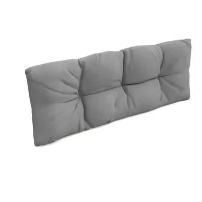 Produktbild von POKAR Palettenkissen mit schöner Steppung Auflage Palettensofa, Größe:Rückenkissen 120 x 40, Farbe:Grau - Wasserdicht