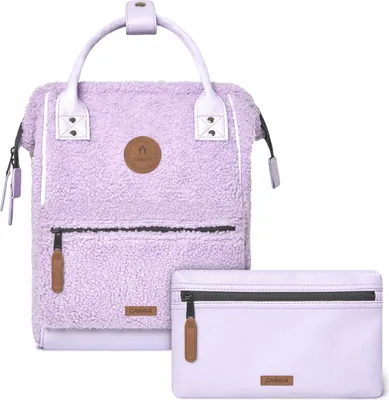 Immagine prodotto di CABAIA zaino per il tempo libero zaino con scomparto per laptop Adventurer Fleece Backpack 10L Cleveland lilla