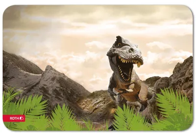 Produktbild von ROTH Schreibunterlage "Tyrannosaurus" Kunstleder