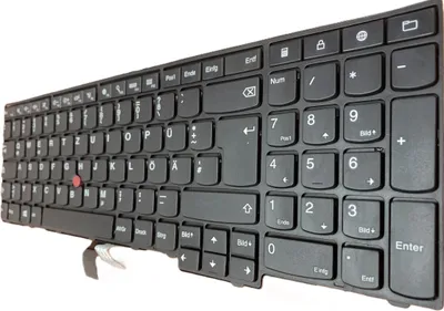 Image de Clavier allemand compatible avec Trackpoint pour LENOVO ThinkPad W541 (20EF001UGE)