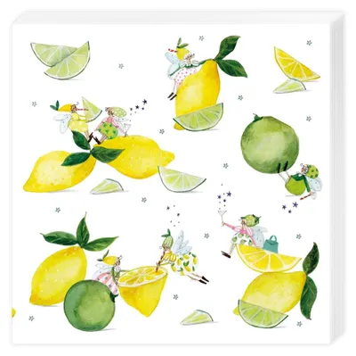 Produktbild von Serviette Fresh Lemons