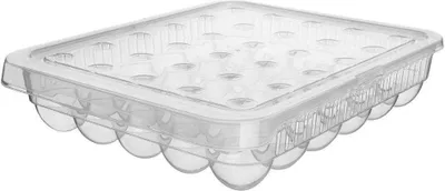Produktbild von ORION Eierbehälter Eierbox für Kühlschrank Transportbox für 30 Eier
