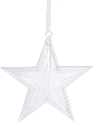 Produktbild von Weihnachtsstern Deko zum Aufhängen für besinnliche Atmosphäre, 6 Stück