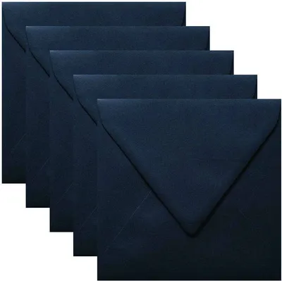 Produktbild von K4 NK Briefumschläge Sirio Color Dark Blue Umschlag Briefumschlag navy 115g - 25 Stücke