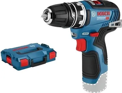 Image de Perceuse-visseuse sans fil Bosch GSR 12V-35 FC Flexiclic, 35Nm, sans batterie ni chargeur, L-Boxx 102 Professional