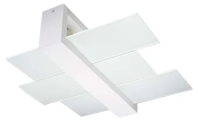 Zdjęcie produktu dla Plafon sufitowy XYLON 2, biały, 2 źródła światła, E27