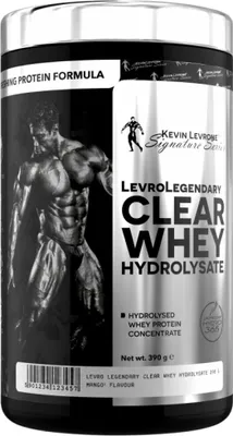 Immagine prodotto di Kevin Levrone | LevroLegendary Clear Whey Hydrolysate | con Lacprodan® Hydro 365 Protein Tè freddo alla pesca