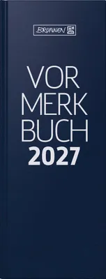 Produktbild von 2027 BRUNNEN Vormerkbuch 11x30cm 2S/1T