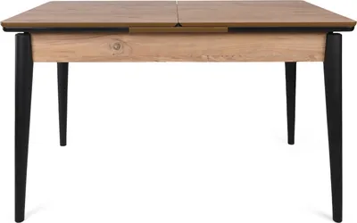 Produktbild von Skye Decor, Sigma - 991, Ausziehbarer Esstisch, Nussbaum, 100 % MDF, 130 x 80 x 80 cm