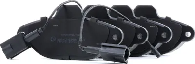 Produktbild von RIDEX 402B1213 Bremsbeläge Satz Vorne für FIAT PANDA (169) 500 (312) PUNTO (188) Seicento / 600 Schrägheck (187) für FORD KA (RU8)