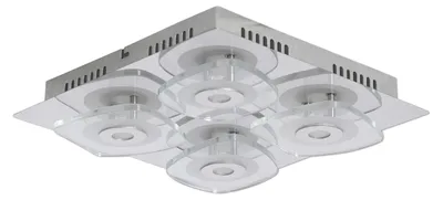 Produktbild von LED-Wand- & Deckenleuchte / silber