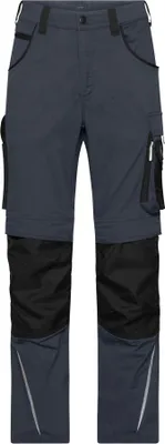 Produktbild von Workwear Pants Slim Line - STRONG - carbon/black, Gr. 28