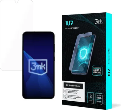 Zdjęcie produktu dla 3MK Folia ochronna na Samsung Galaxy S25+ - 1UP screen protector (3 sztuki), Samsung, Galaxy S25+, Odporny na uderzenia, 3 szt.