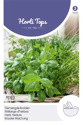 Produktbild von Horti Tops Kräutermischung Kräutersamen - 1 Saatgutbeutel