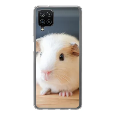 Produktbild von MuchoWow® Handyhülle Schutzhülle Hülle für Samsung Galaxy A12 Niedliches Baby-Meerschweinchen Silikon Softcase Handy Hülle - Bild