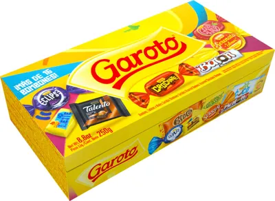 Produktbild von GAROTO Konfekt-Sortiment Bombons Sortidos 250g