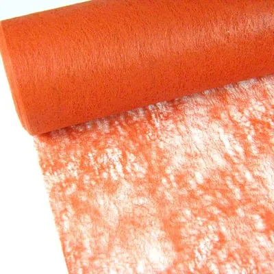 Produktbild von 10m Vlies Tischband 48cm Tischläufer Hochzeit Party Taufe Tischdeko Stoff, Farbe:terracotta