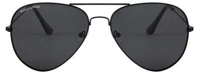 Zdjęcie produktu dla Okulary przeciwsłoneczne polaryzacyjne, Aviator, Kruger & Matz, czarne