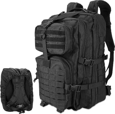 Produktbild von Famanu Militärischer Rucksack 48L - Schwarz