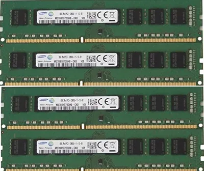 Produktbild von Samsung 32GB 4x 8GB DDR3 1600L MHz DIMM Low Voltage Ram Speicher Desktop 240 Pin