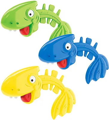 Produktbild von Spielzeug zum Tauchen, Fischskelett-Set, 22 cm, 3 Stück