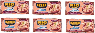 Produktbild von 6x Rio Mare fertiggerichte Thunfisch und Zwiebel 2x 160g Instant food