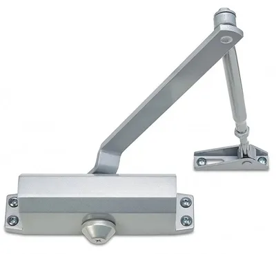 Obrázok produktu pre Samozatvárač dverí zatvárač dverí domykáč 60 kg strieborný pre vnútorné a vonkajšie dvere