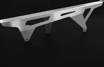 Produktbild von ZIEGER Kettenschutz kompatibel mit Kawasaki GPZ 750 silber