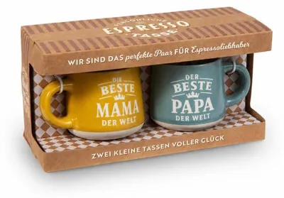 Produktbild von Geschenk Set Mama & Papa - 60ml spülmaschinenfest im Landhausstil