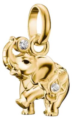 Produktbild von Thomas Sabo CC1327-M05-14 Anhänger Elefant Goldfarben