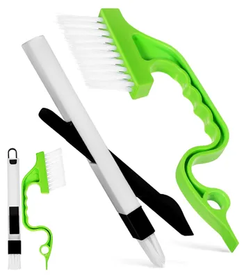 Produktbild von Reinigungsbürsten für Fensterschienen, 4 Stück aus Kunststoff für flexible Anwendung