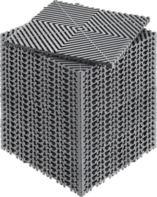 Zdjęcie produktu dla Mata drenażowa Płytka podłogowa drenażowa 12” x 12” Modułowa podkładka łącząca