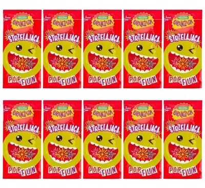 Produktbild von Hellena Oranżada Brausepulver mit Knisterzucker 6 g x 10 Beutel