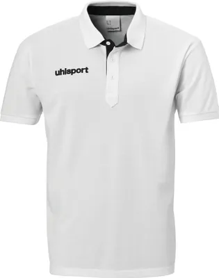 Produktbild von uhlsport Essential Prime Poloshirt weiss/schwarz 164