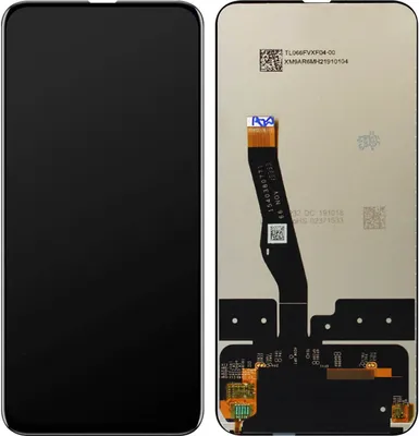 Image de Clappio, écran LCD de remplacement avec écran tactile pour Huawei Honor 9X / P Smart Z, couleur noire