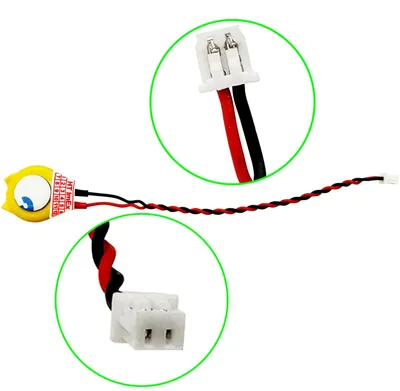 Produktbild von CR1632 RTC Bios CMOS Batterie 4,2mm x 2,9mm für Toshiba Notebook Laptop PC