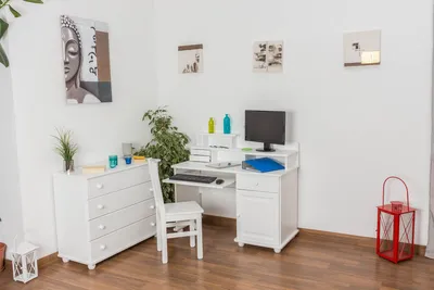 Produktbild von Schreibtisch Massivholz Kiefer