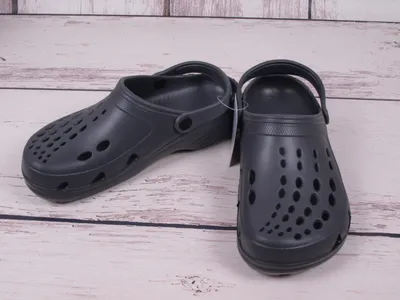 Produktbild von Camminare Free Time Clog Herren Gummipantoffeln Strandschuhe Grau 41/42