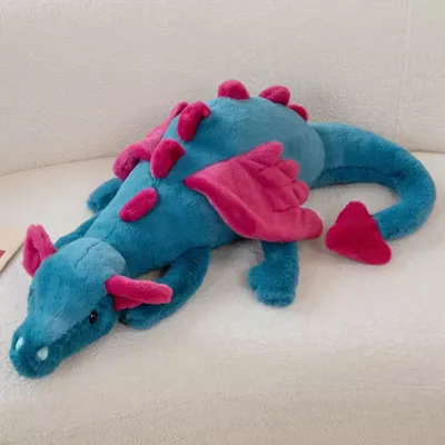 Produktbild von Schlafender Drache Kuscheltier - 30 cm Plüschtier weiches Stofftier