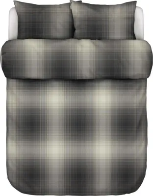Produktbild von Marc O' Polo Flanell-Bettwäsche-Garnitur Phia Farbe Black Größe 140x200+70x90